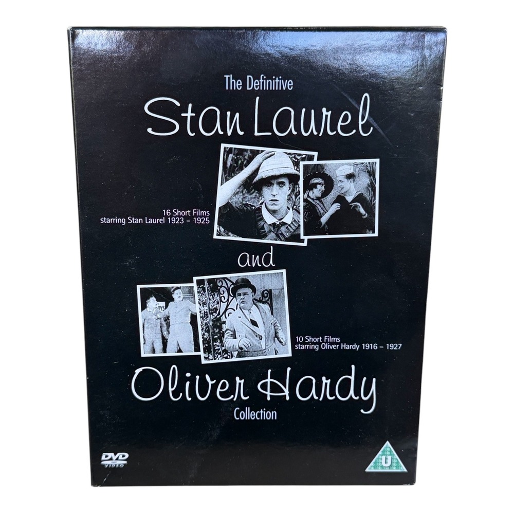 The Definitive Stan Laurel and Oliver Hardy Collection 26 Short Films 5-DVD Set